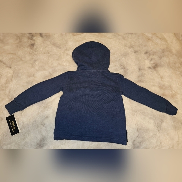 Ralph Lauren Toddler Boys Cotton Terry Hoodie NWT 3T - Picture 2 of 11